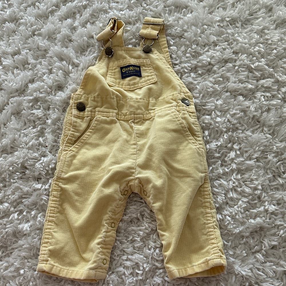 OshKosh B'gosh Yellow Overalls
